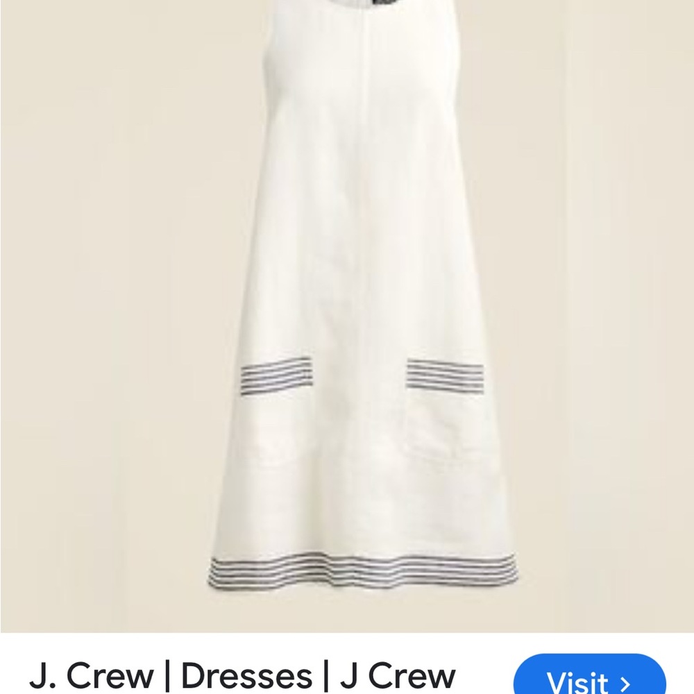 J. Crew Ivory Sleeveless Blouse